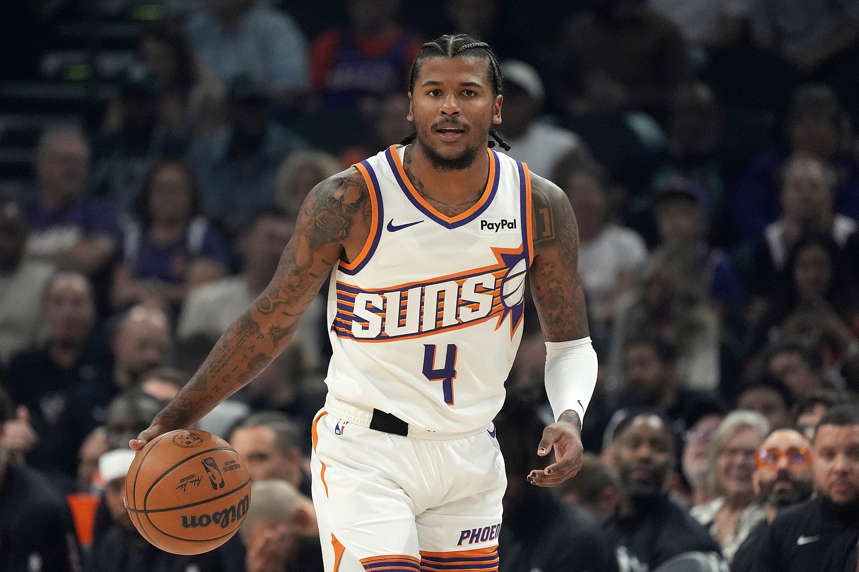 九游体育app下载官网-美记：太阳对莫兰特无意 他们将杰伦·格林伤愈视为截止日的引援