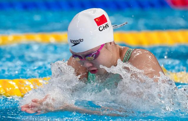 九游娱乐中心-冠军赛中国队“刷成绩” 唐钱婷破纪录潘展乐创佳绩